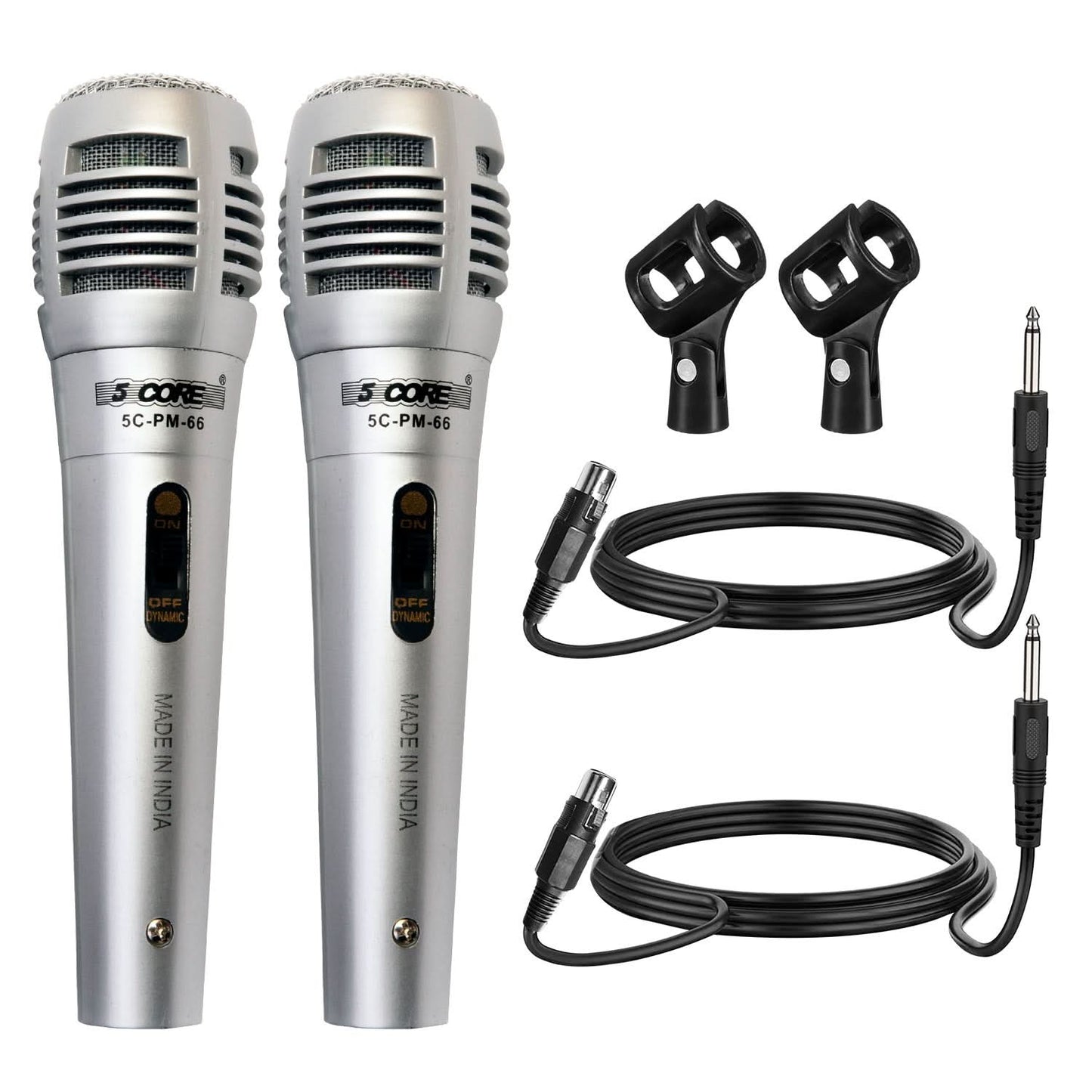5Core XLR Microphone Dynamic Mic Karaoke Singing Studio Mics Handheld Microfono-0